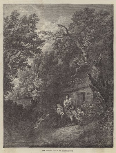 The Cottage Door by Thomas Gainsborough